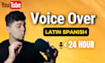 do professional voiceover for your youtube channel