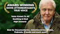 do high quality david attenborough voice over