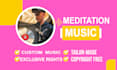 compose ambient music for meditation, sleeping, asmr
