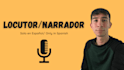 be you spanish young male voice over narration