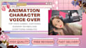 record a female HQ character voiceovers