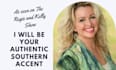 do your american female voiceover with a country accent