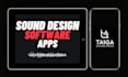 do sound design and effects, sfx for apps, software, and programs