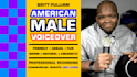 record a friendly american male voice over