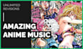 create great anime music