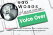 record an american english male voice over