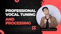 professionally tune, edit and process your vocals