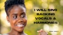 sing backing vocals and or harmonies