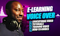 be your british male elearning training voice over narrator