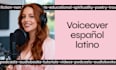 record a professional female spanish voice over