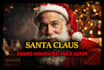 perform a jolly santa claus voice for christmas