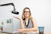 record a voice over in english with a spanish accent