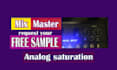 mix and master your song with analog saturation