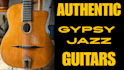 record gypsy jazz and acoustic jazz guitar