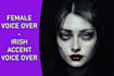 record female irish accent voice over