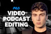 professionally edit your video podcast