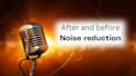 clean noise from vocal