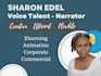 record a professional female voice over