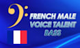provide voiceover audiofiles in french from france