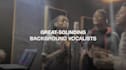 sing and record background vocals and choir for your song