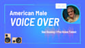 record a professional american english male voice over