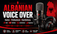 voiceover your albanian project