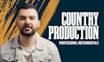produce a radio ready country instrumental for your song