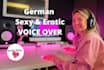 record a german female sexy erotic clip individually