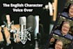 professionally record an english character voice
