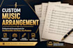 professionally arrange music for any instrument or ensemble