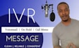 record an IVR voicemail message