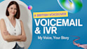 record a british IVR voice over and voicemail greeting