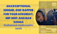 be your male rapper to rap to your afrobeat, hiphop, rnb song