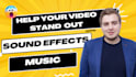 add music and sound effects to your video