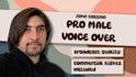 record a professional male voice over