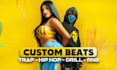 a make rap beat, trap beat, hip hop beat exclusive rights