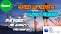 make a sped up or slow reverb edit of your song