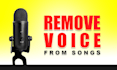 separate and extract stems in studio quality