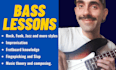 be your pro bass teacher and give you personalized lessons
