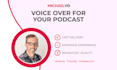 record a voice over for your podcast