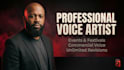 be your deep male voice over for music events, commercials, festival intros