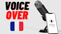 record your female voiceover in french