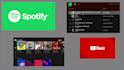 create a playlist for spotify or youtube