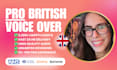 record a british female voice over