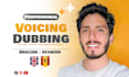 dub, voice over, translate your video english to spanish