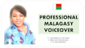 record a perfect malagasy voiceover
