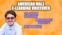 provide a professional male elearning narration