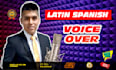 record a professional spanish voice over