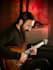record rhythm and lead guitars