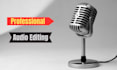 do professional podcast audio editing and enhancement, remove noise